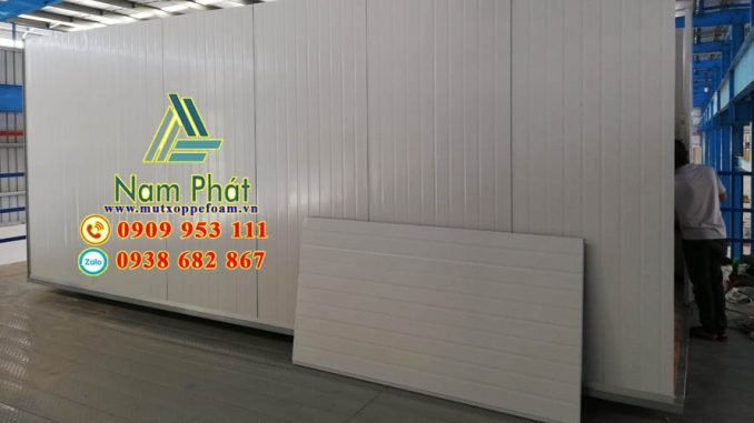 Vách ngăn văn phòng nhà xưởng giá rẻ - Mút Xốp PE Foam Nam Phát