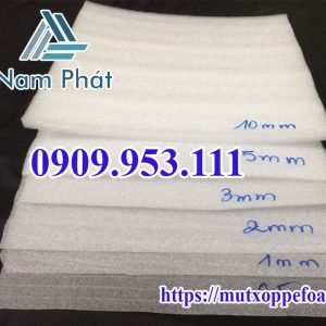 các loại tấm xốp cắt sẵn