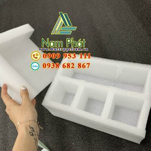 Hộp xốp chống sốc PE Foam có vách ngăn